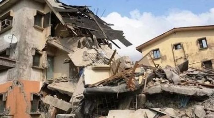 Nursing mother killed as building collapses in Anambra