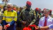 SIMANDOU: Le Chef de l’État officie la cérémonie de pose de la première poutre du chemin de fer de la Compagnie du Trans-Guinéen - Guinee-eco.com
