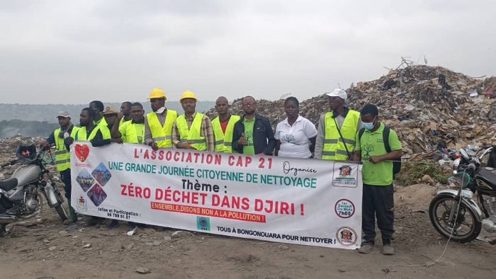  Salubrité : l'association CAP 21 lance une vaste campagne à Djiri | adiac-congo.com : toute l'actualité du Bassin du Congo