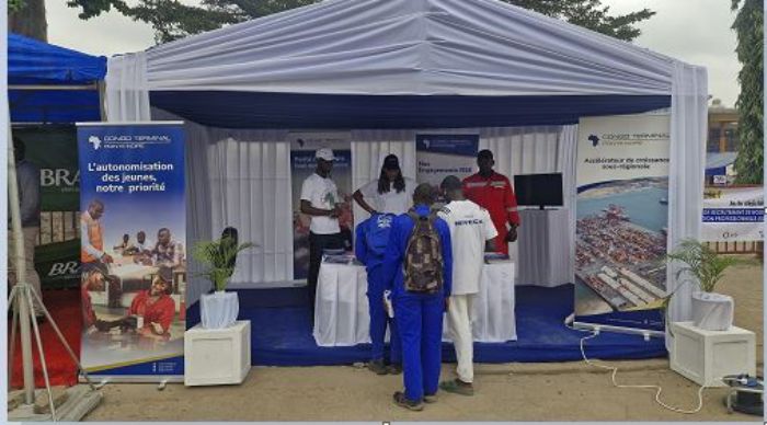 Congo : Africa Global Logistics et Congo Terminal s’engagent pour l’emploi et la diversité des talents industriels au Forum des métiers - Journal de Brazza