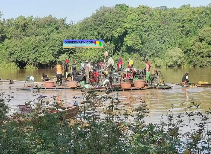 Mandiana : les rivières meurent sous le coup de l’exploitation sauvage de l’or - Guineematin.com