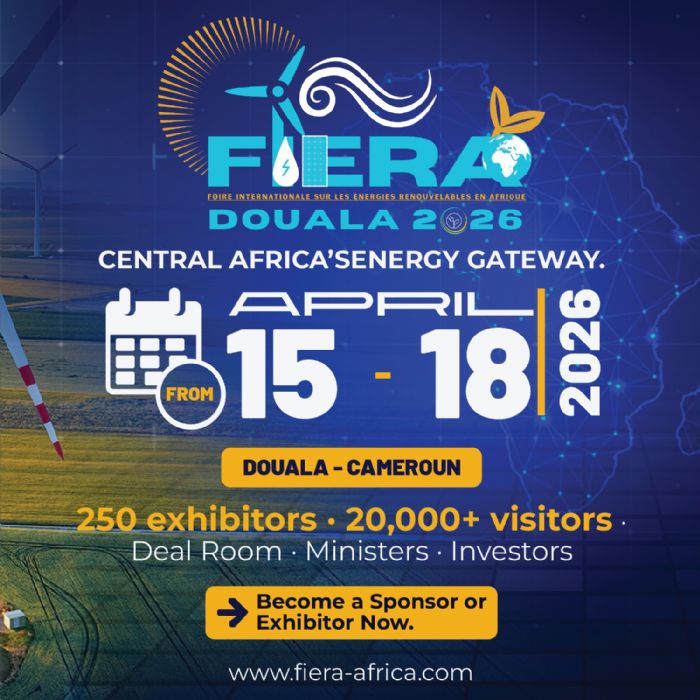FIERA Douala 2026 : Le sommet de l’énergie durable en Afrique