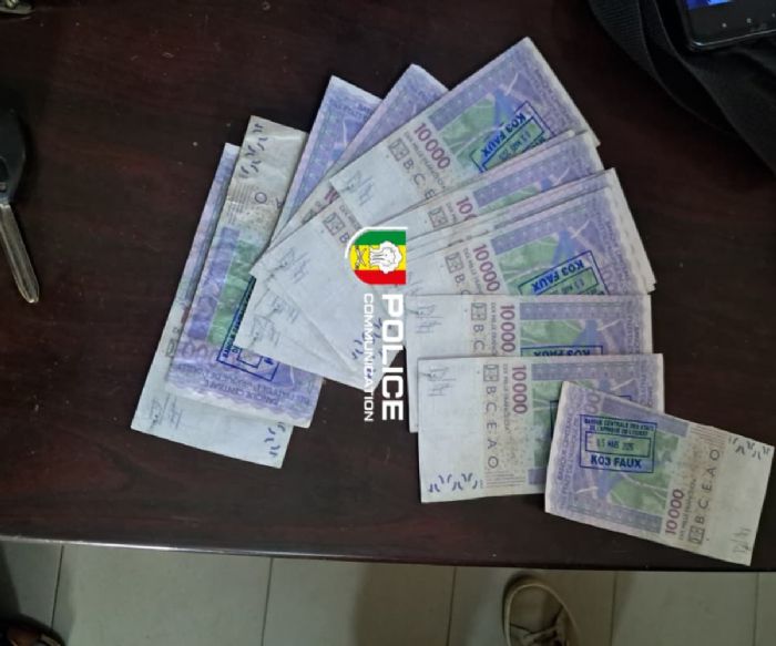 Rosso : un individu déféré pour détention et tentative de mise en circulation de faux billets