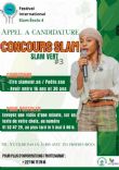 Festival International Slam Écolo 4 : appel à candidatures pour le concours Slam Vert