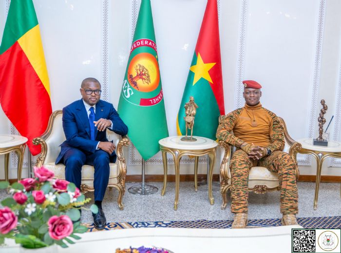 Coopération : le président béninois Romuald WADAGNI est arrivé à Ouagadougou