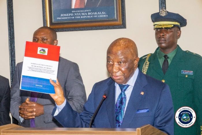 Pres. Boakai Launches 10-Year National Security Strategy