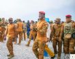 Séjour du Président du Faso dans le Nazinon: le Camarade Capitaine Ibrahim Traoré est arrivé à Pô