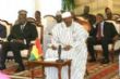 Cérémonie de présentation de vœux au président de la République