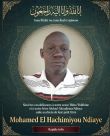 Hommage à Mohamed El Hachimiyou Ndiaye : Un homme de craie et de cœur