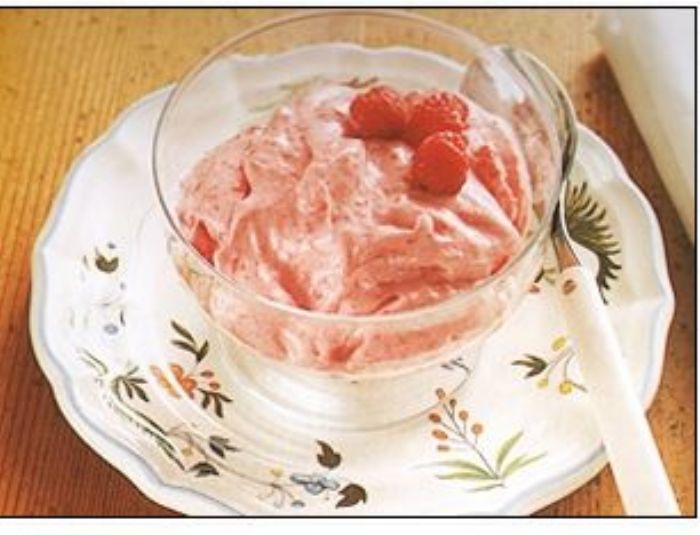 Yaourt glacé aux fruits