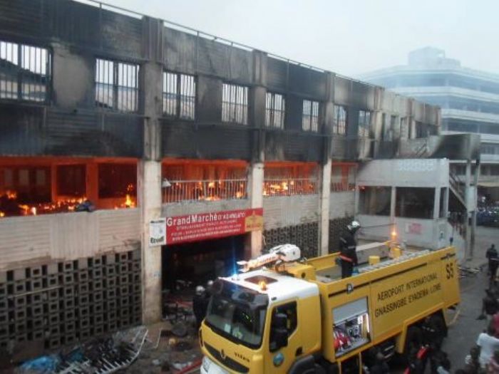 Lomé : le grand marché part en fumée - La Nouvelle Tribune