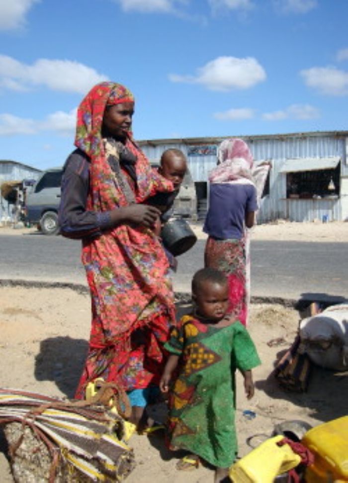 Assistance alimentaire de Première Urgence en Somalie.