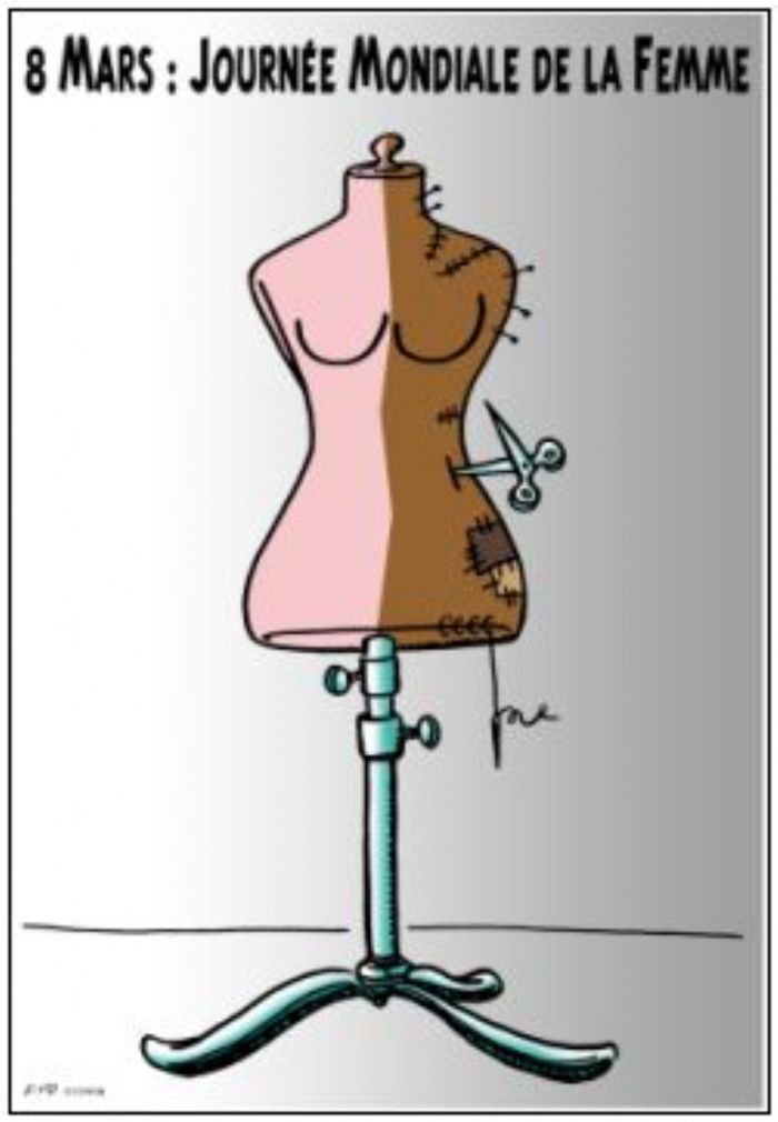 8 Mars 2008. Journée internationale de la femme. René BOUSCHET