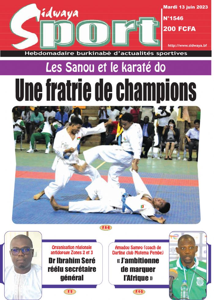 Une Sport du 13-06-2023 | Quotidien Sidwaya