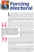 Forcing électoral - Site Web Officiel du Journal L'Action