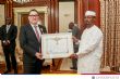 Le représentant de l’UNICEF au Tchad décoré par le président de la république - Journal du Tchad