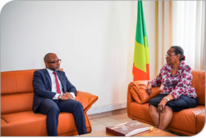 Au Congo: Le Président du Ces rassure la diaspora sur l'avenir du Bénin (Conrad Gbaguidi reçu à Brazzaville par Émilienne Raoul du Cese) - Matin Libre