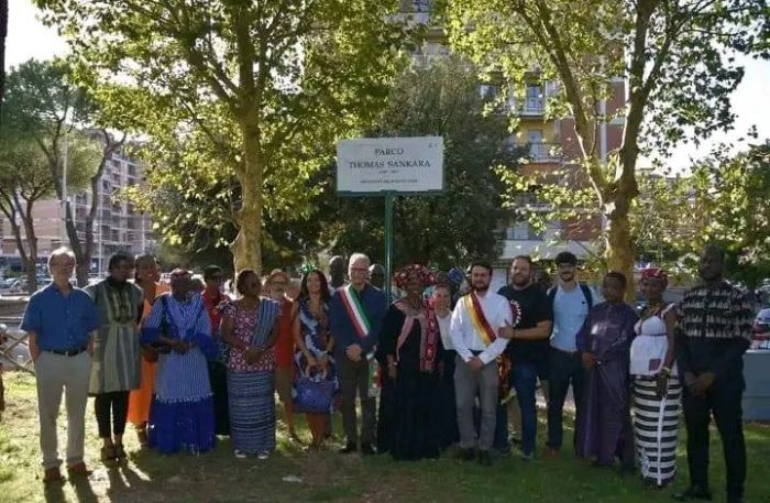 Rome: Un parc porte désormais le nom du Président Thomas SANKARA – LobsPaalga