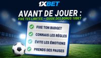 Guide des bonus 1xBet : comment garder le contrôle pendant le Championnat du monde