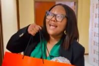 ‘You deserve it all’: Minister Gwarube spoils assistant with birthday goodies!