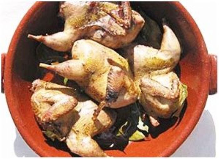 Perdrix aux lentilles