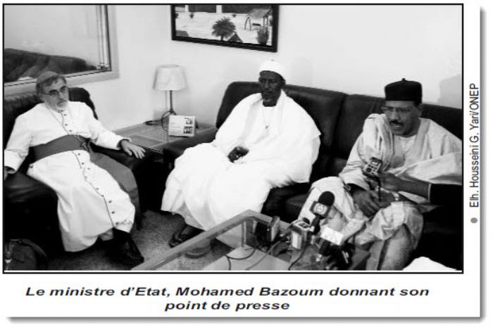 
					Fin de la mission du ministre d'Etat, ministre des Affaires Etrangères, de la Coopération, de l'Intégration Africaine et des Nigériens à l'Extérieur à Abuja, au Nigeria : compassion et solidarité du Chef de l'Etat au Président et au peuple du Nigeria			