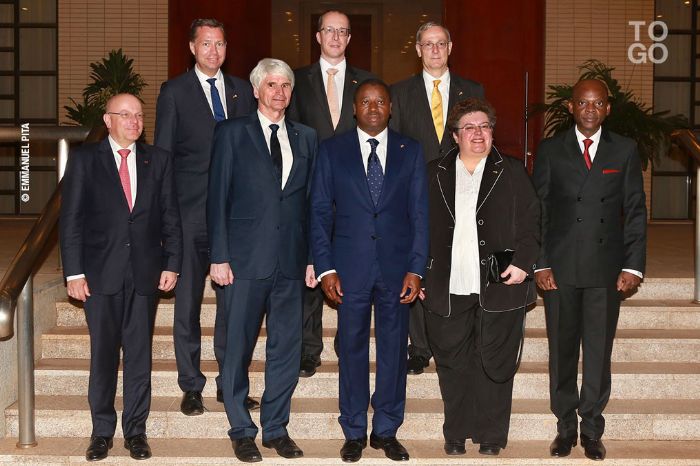 Le chef de l’Etat reçoit la délégation parlementaire allemande  - République Togolaise