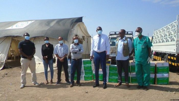 Don de matériels de l’IGAD au centre de mise en quarantaine d’Awr-Aoussa | LA NATION