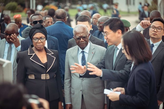 Paulette Missambo lance les travaux de réhabilitation du palais du SENAT – Journal du Gabon