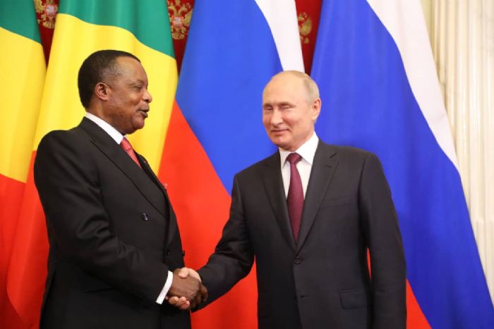 Congo : Denis Sassou N'Guesso chez Vladimir Poutine - Journal de Brazza