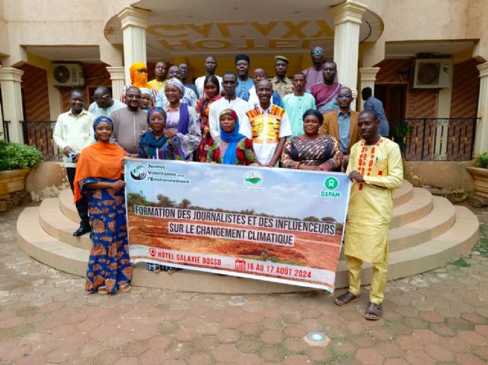 Dosso : JVE et ses partenaires forment les  journalistes et blogueurs  sur l’influence et l’action sur le climat -