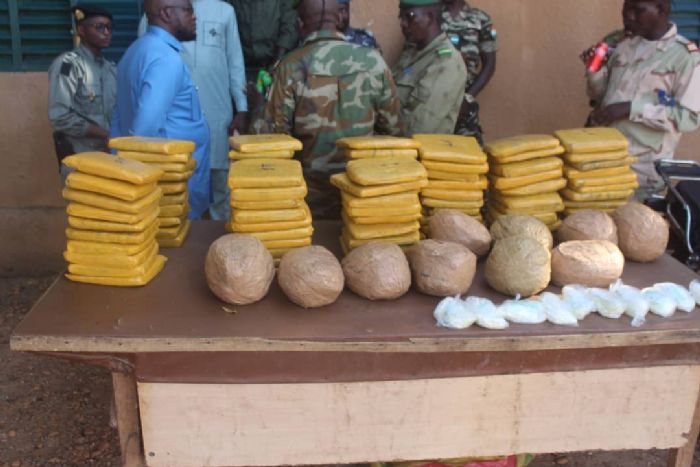 Gaya : importante saisie de drogue opérée par les FDS -