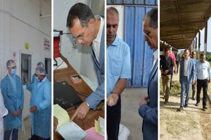 Ezzeddine Ben Cheikh en visite au complexe agricole d’Enfidha