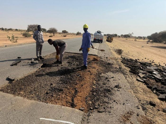 Tchad : la DER intensifie la supervision des travaux routiers au Nord-Est - Journal du Tchad