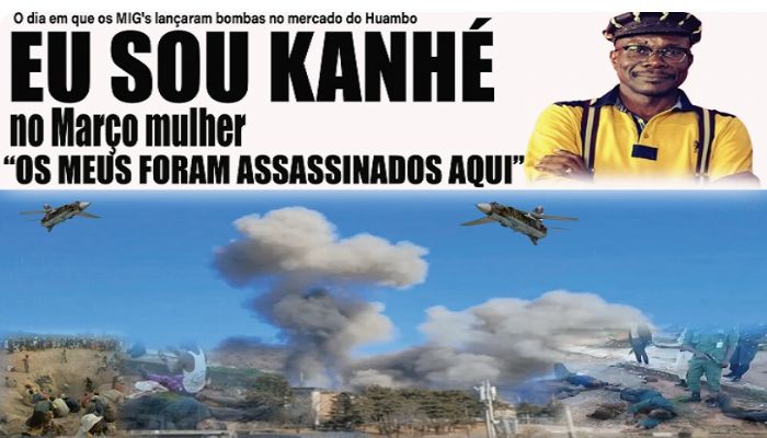 EU SOU KANHÉ.  OS MEUS FORAM ASSASSINADOS AQUI! | Jornal Folha 8