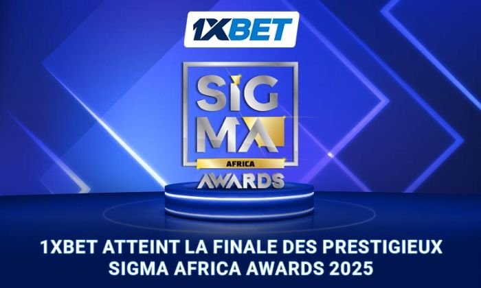 1xBet atteint la finale des prestigieux SiGMA Africa Awards 2025 - Journal de Bangui
