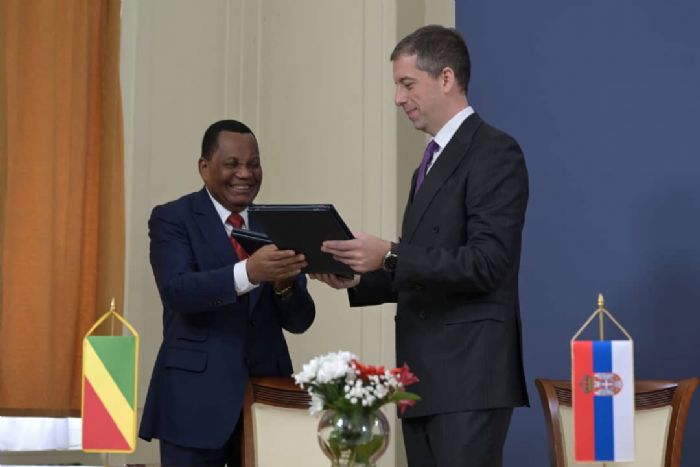 Le Congo et la Serbie signent un mémorandum d'entente sur les consultations politiques - Journal de Brazza