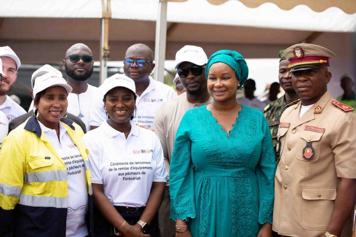 Les partenaires de Simandou lancent un plan pour restaurer les moyens de subsistance à Forécariah  - Guinee-eco.com