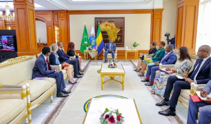 Gabon : Oligui Nguema reçoit une délégation de la BAD – Journal du Gabon