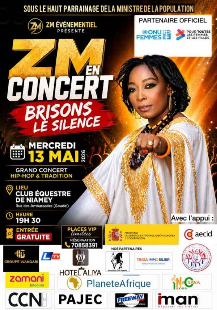 « Brisons le Silence » : ZM en concert live au Club Équestre de Niamey