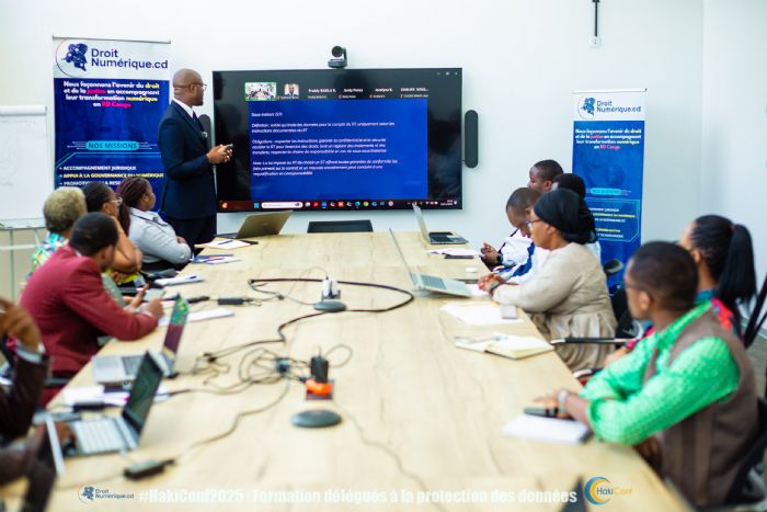 Retour en images sur la formation certifiante au métier de DPO en RDC