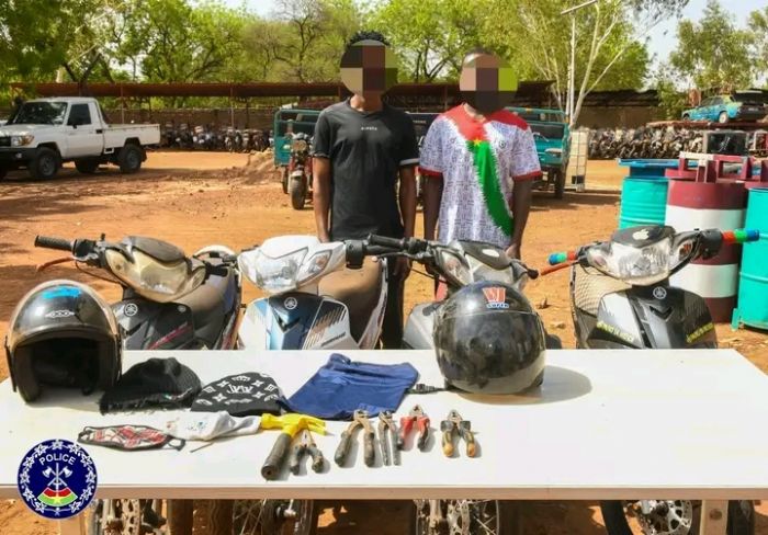 Lutte contre l’insécurité urbaine : Un réseau de malfaiteurs démantelé par la Police Nationale à Ouagadougou