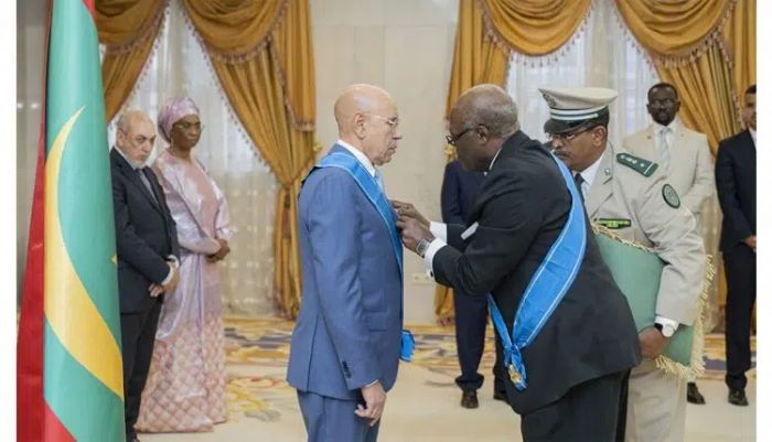 Mauritanie : Le Président Ghazouani élevé à la dignité de l’Ordre de la Pléiade par l’APF
