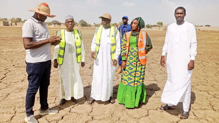 1?? arrondissement de N’Djaména : l’exécutif communal visite le site du futur marché à bétail de Sieyba