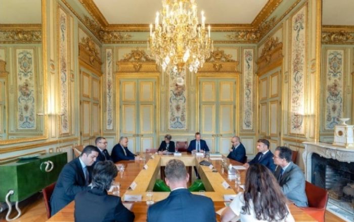 Saïd Sayoud reçu par le Président français Emmanuel Macron à l’Elysée