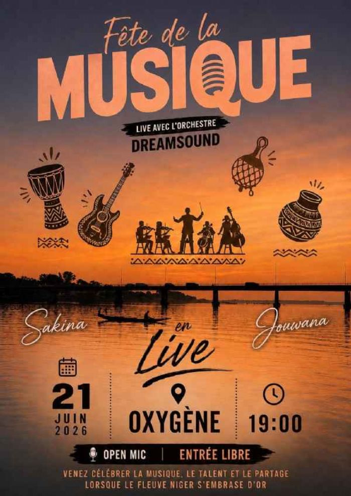 Niamey : DreamSound en concert live pour la Fête de la musique