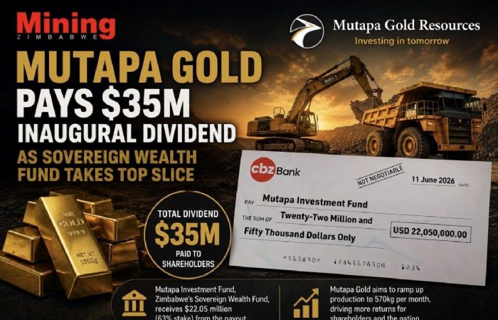 Zimbabwe | Mines : la ruée vers l’or se confirme pour la compagnie publique