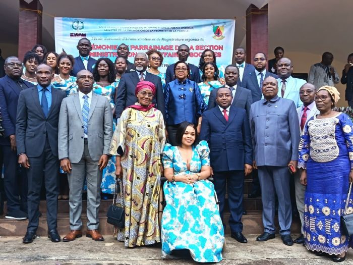 ENAM : la ministre Marie-Thérèse ABENA ONDOA appelle les futurs travailleurs sociaux à devenir « des bâtisseurs de solutions »