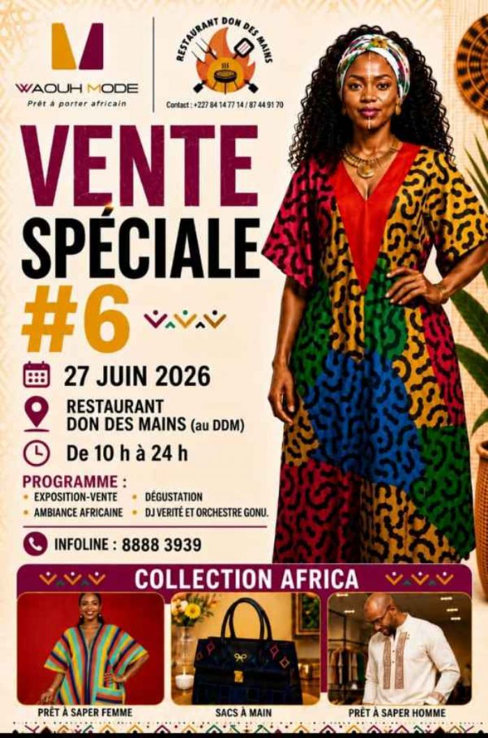 Waouh Mode convie Niamey à sa vente spéciale, entre mode africaine et ambiance culturelle