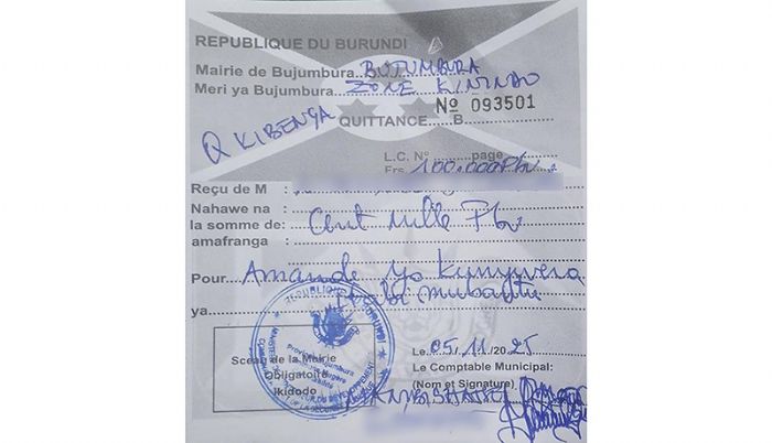 Ville de Bujumbura : Des amendes administratives au-delà du cadre légal
